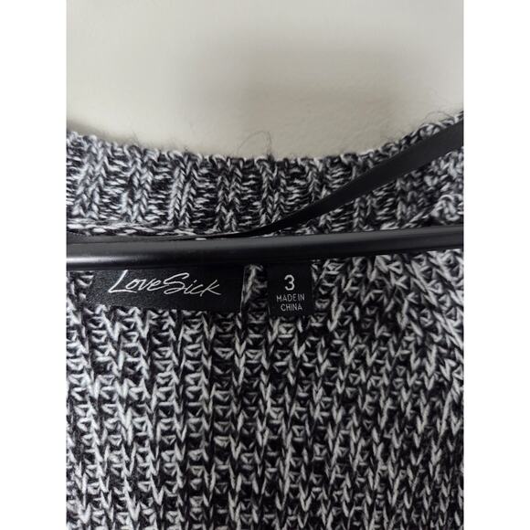 Torrid Lovesick Cardigan Sweater Duster Long Plus Size 3X Skull Space Dye Gray - Picture 5 of 7